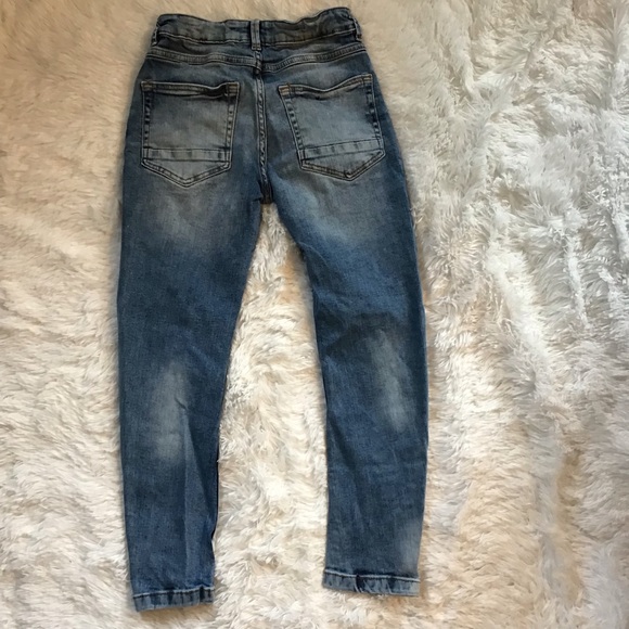 European Brand Next Faded Distressed Jeans 8 - Picture 2 of 3